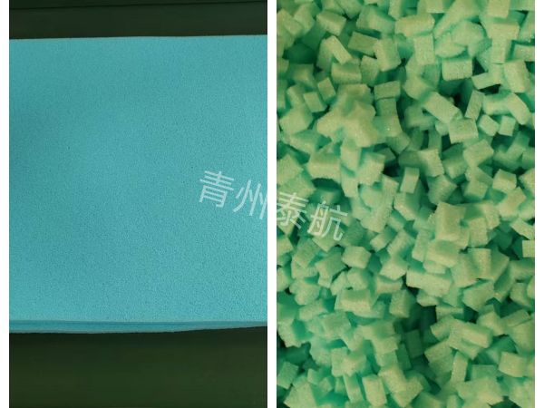 海绵切粒对比